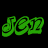 Four 48x48 pixel animated frames arranged in a contact sheet showing the same stylized text "SO2" in green, orange, blue, and yellow with distinct color variations across each frame.