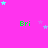 A static image with a bright pink background featuring repeated green text "Bri" and scattered light blue and purple stars.