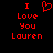 Red pixelated text and heart symbol on black background, with two identical side-by-side layouts.