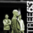 Static pixelated icon showing three greenish humanoid figures against a black background with white grid-like patterns on the right side.