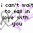Pixelated text reads "i can't wait to fall in love with you" over a white background with gray and purple pixel art elements.