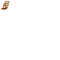 multiple brown 3-shaped icons with textured surfaces on a gray background, some showing motion effects