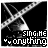 Animated contact sheet of a 48x48 pixel buddy icon showing sequential color changes in text and background elements across multiple frames.