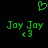 Green pixelated text and symbols on black background, featuring repeated 'Joy Joy' phrases with heart symbol above.