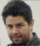 nine pixelated images showing a person with dark hair and light skin in varying facial expressions against a plain background