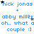 Animated sequence of blue text and star icons repeating across a white background with partial gray overlay.