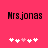 Pixelated text 'Mrs.jonas' in black on bright pink background with five white and pink heart symbols below, two versions showing heart position changes.