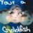 Animated icon shows a cartoon character with light skin and dark eyes against blue background, text reads 'You're a Cuddly' in white script.
