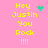 Yellow text on pink background reads 'Hey Justin You Rock !!!!' with green pixelated symbols replacing the heart and star in two variations.