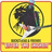 Yellow square icon with circular black-and-white graphic of a character holding a guitar, red text reading "Buckethead" and "Enter the Chicken" on separate red backgrounds.