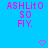 Blue background with pink text 'ASHLito SO FIY.' repeated in a , each containing a small heart symbol above the text