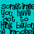 Pixelated cyan background with repeated black text and scattered pink dots, animated by shifting dot positions.