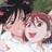 A 48x48 pixel animated buddy icon featuring two anime-style characters in a close embrace, with visible text "Anime IM" and "COM" on the right side of the image.