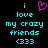 Pixelated cyan text on black background with a pink heart symbol replacing the 'o' in 'love' on the left side.