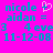 Pixelated text and symbols on a bright pink background with cyan and white elements.