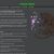 Pixelated static image shows a small figure in purple clothing standing beside a large brown dragon-like creature on a dark background with horizontal gray lines.
