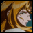 Pixelated anime-style character with long orange hair and closed eyes, next to black background with white text reading "Anime IM" and "com".