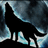 Pixelated black silhouette of a figure with outstretched arms against a blue-gray gradient background, featuring light blue and white highlights along the edges.