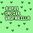 Pixelated green background with dark green Y-shaped symbols and white text reading RUFUS XAVIER SASPARILLA in three lines.