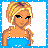 Pixel art contact sheet showing four frames of a cartoon character in blue top and white pants with text "I Love sumi" on one frame.