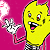 Yellow cartoon character with wide eyes and open mouth waves against pink background, text reads 'ERA VULGARIS IN STORES NOW!' below.