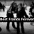 Black-and-white pixelated image of a group of people standing together with a reflection below, featuring partially visible text across the middle.