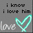 A four- displays pixelated text and a glowing heart symbol on gray backgrounds, with visible animation changes