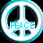 Pixelated icon set with peace symbol, heart, and grinning emoji, each with overlaid text on black background.