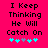 Pixelated text on bright pink background with cyan and gray plus signs below, showing two animation frames where the second frame's cyan plus signs shift right by one position.