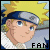 Pixelated anime-style character with spiky yellow hair and blue eyes, wearing a silver headband and white shirt, displayed in multiple