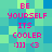 Pixelated text and emoticons on a blue-green checkered background with no visible animation changes.