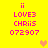 Yellow background with pink pixelated text and two heart icons; text reads 'ii LOVE3 CHRIiS 072907' in two identical vertical