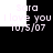Black and white pixelated text displays 'Sara I love you 10/5/07' in two identical with alternating color schemes