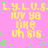 Pixelated text on a pink background with green accents, repeating 'L.Y.L.U.S. IUV YA LIKE UH SIS' in yellow and green.