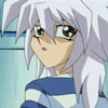 anime character frames showing sequential facial expressions and head movements against a light blue background