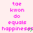 Pixelated text in pink and green on a light background with repeated phrases and small heart symbols.