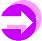 Purple and pink circular icons with arrow symbols in various orientations on a gray background.
