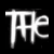 White stylized text on black background with partial gray rectangle, displaying fragmented words 'The', 'Blick', and 'Parade' in a glowing neon-like font.