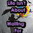 Silhouette figures with umbrellas and colorful flower bursts against a gray background, accompanied by purple text reading "Life isn't About Waiting For THE STORM to PASS It's GETTING out there and DANCING in the RAIN =D".