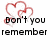 Two side-by-side pixelated images with red heart outlines and black text on white backgrounds.