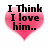 Three pink heart-shaped icons with black text arranged in a , each displaying different phrases