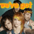 Four- shows a group of people with changing text overlays: 'we've got' top-left, 'everybody' top-right, 'singing' bottom-left, 'WHOA' bottom-right