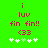 Green background with pink text and white/pink symbols, showing two identical static frames side-by-side.
