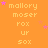 Orange background with repeated text and pink stars, static image with no visible animation changes