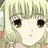 A pixelated anime-style character face with light brown hair and large dark eyes on the left, next to a black background with white text reading "Anime IM" above smaller stylized text "c0m" on the right.