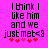 Pixelated text on bright pink background with red hearts and a winking smiley, showing two animation frames where heart colors shift from mixed to all solid red.
