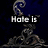 A static image with text overlays on a dark background featuring a statue-like figure, and a pink heart-themed design with 'I LOVE YOU' text.