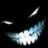 Pixelated black background with glowing white and blue mouth, red text "I Don't Bite Much" on left side.