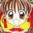 A pixelated anime-style character with brown hair and large eyes appears on the left side of a contact sheet, while the right side displays text reading "Anime IM" above "COM" in white pixelated font against black background.