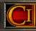 Animated sequence of a stylized 'CI' logo in gold and red, transitioning through various cropped and rotated states against dark backgrounds.